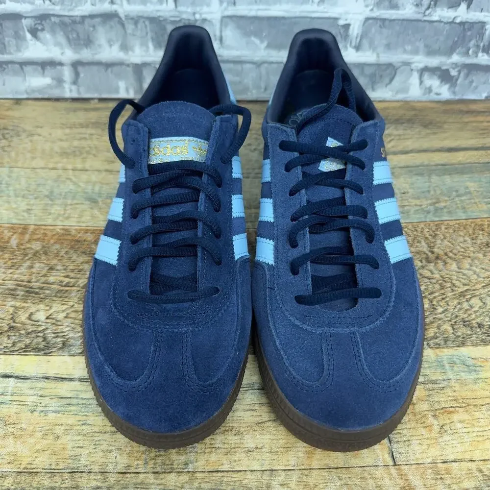 Adidas Originals Handball Spezial Navy Gum Suede Shoes BD7633 Mens Size 8 New